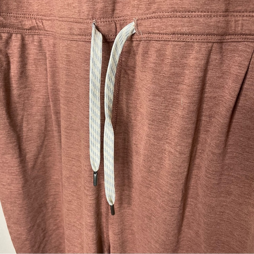 Vuori | Like New Lux Harem Jumpsuit in Terracotta Heather, Size Large - Picture 6 of 8